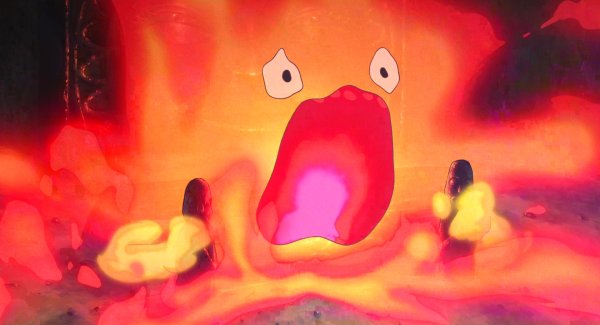 Кальцифер из ходячего замка