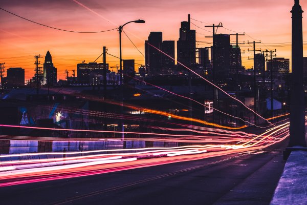 Свет в городе