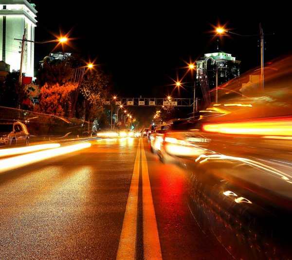 Ночная трасса