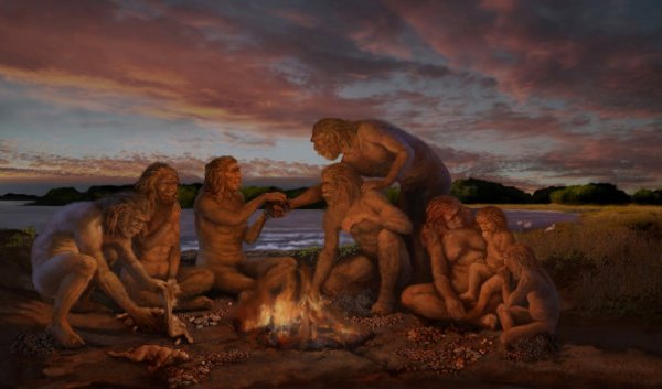 Первобытное человеческое стадо