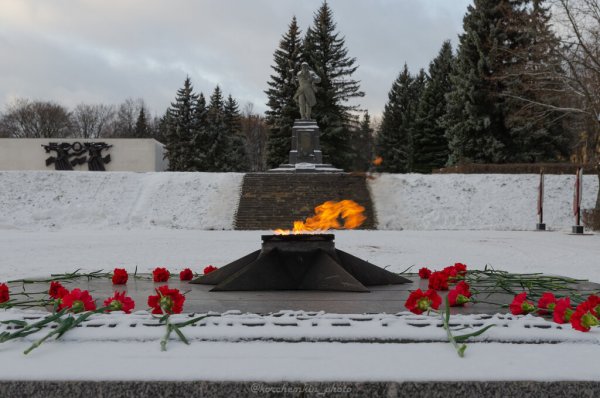 Вечный огонь в городе Великие Луки