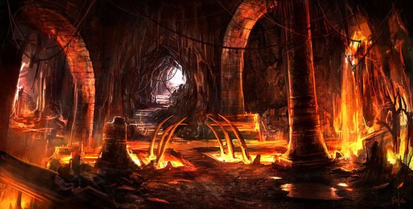 Огненное подземелье