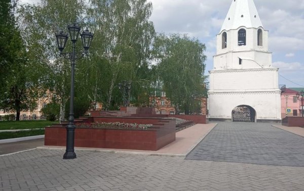 Сызранский Кремль вечный огонь