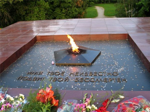 Памятники в Петрозаводске мемориал вечный огонь