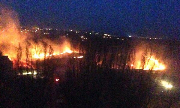 Пожар в мкр Текстильщик