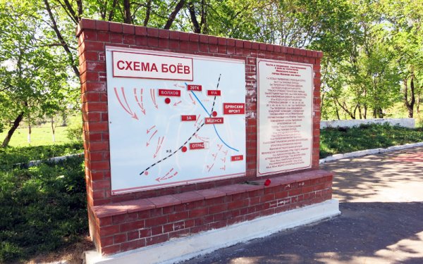 Город Мценск парк славы памятники