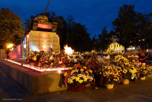 Сквер танкистов Орел