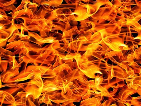 Пламя для принта