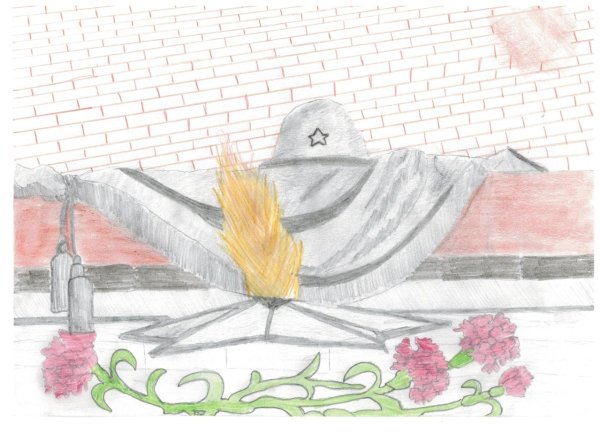 Могила неизвестного солдата рисунок