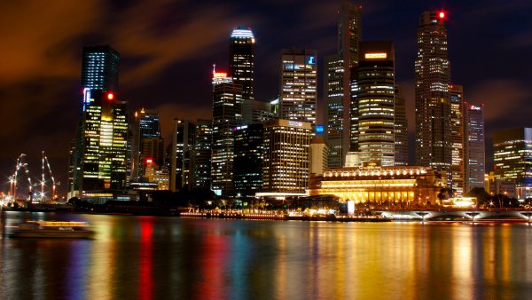 Огни ночного города