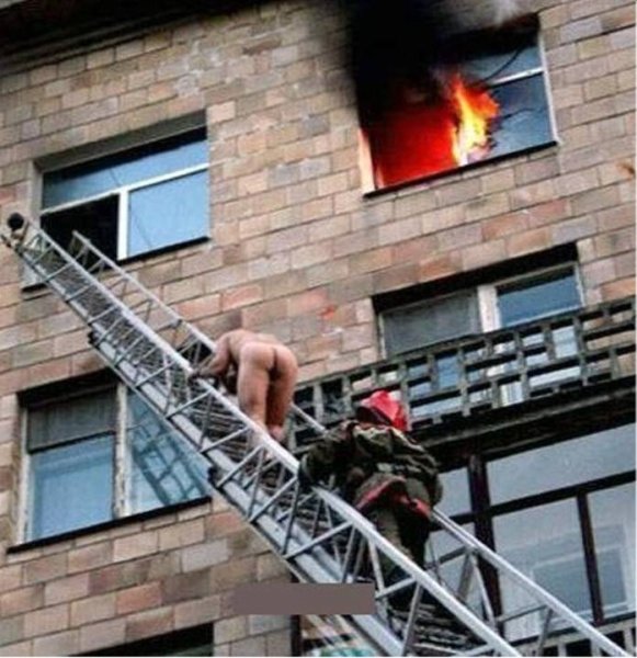 Пожарные демотиваторы