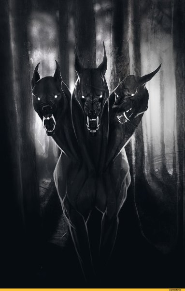 Адская гончая Доберман