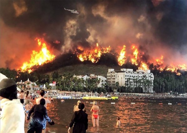 Пожар в Турции 2021 28 июля