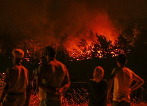 Мармарис пожар