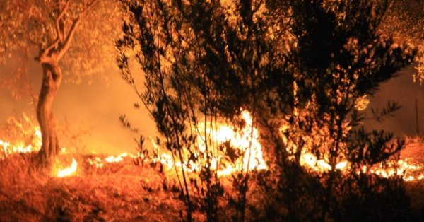 Пожары в Турции Фетхие