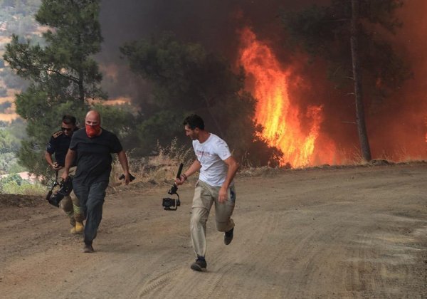 Пожары в Турции 2021