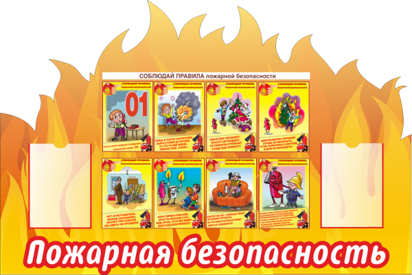 Уголок пожарной безопасности в ДОУ для детей
