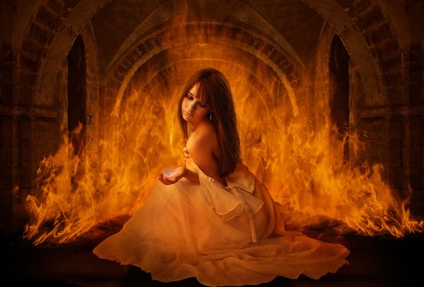 Огонь ведьмы