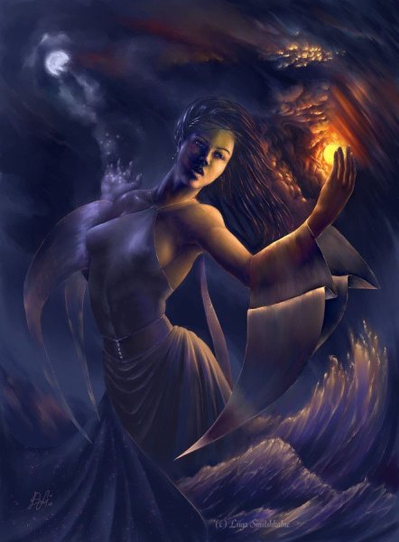 Купальница богиня ночи