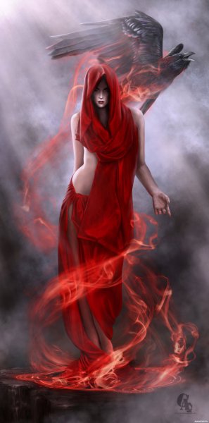 Богиня тьмы Морриган