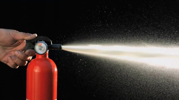 Пена огнетушителя