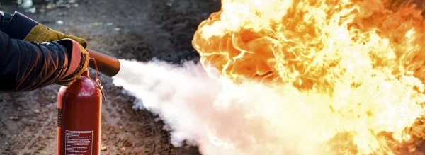 Тушение пожара азотом