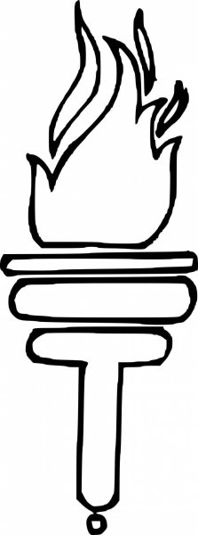 Символика огня Олимпийский факел