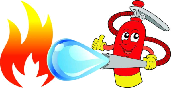 Огнетушитель для жетри