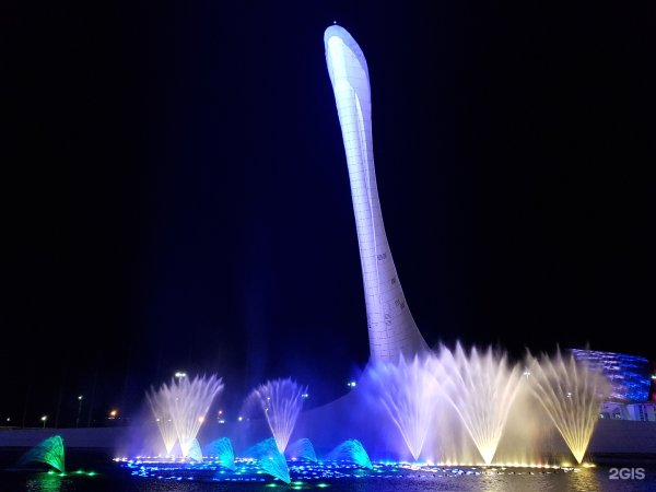 Чаша олимпийского огня в Сочи