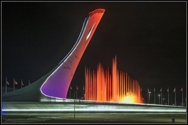 Факел Сочи Олимпийский парк