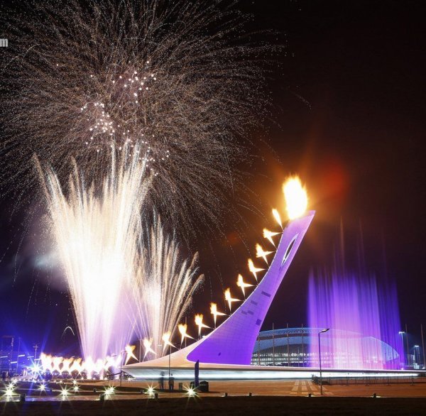 Олимпийский огонь Сочи 2014