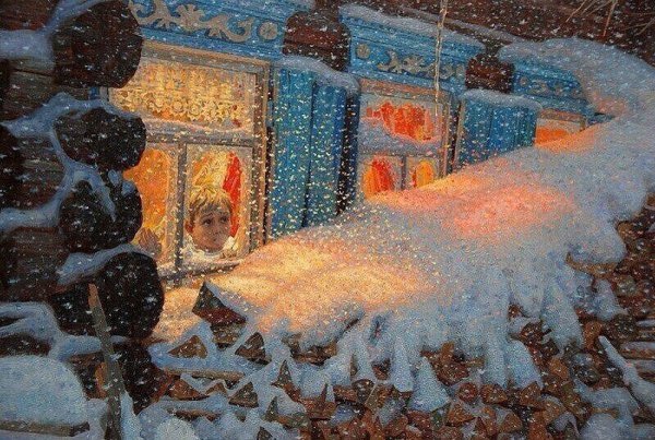 Татьяна Юшманова зимние картины