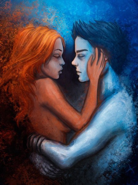 Девушка лед и пламя