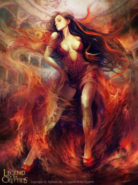 Legend of the cryptids девушки маги