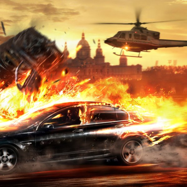 Тачка огонь