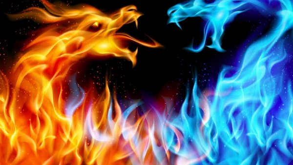 Машина в огне