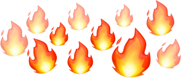 ЭМОДЖИ огонек