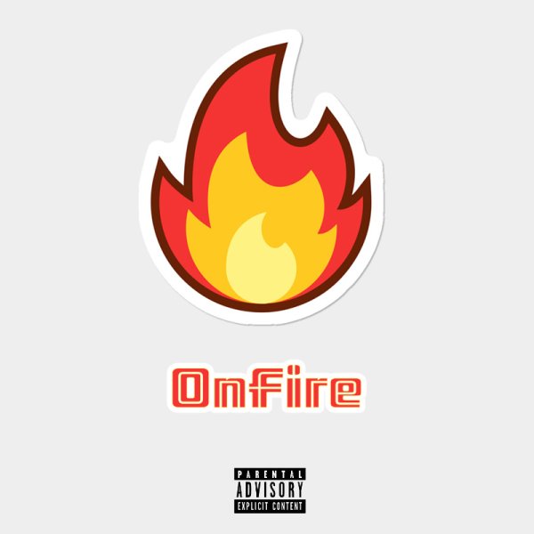 Огонь стикер