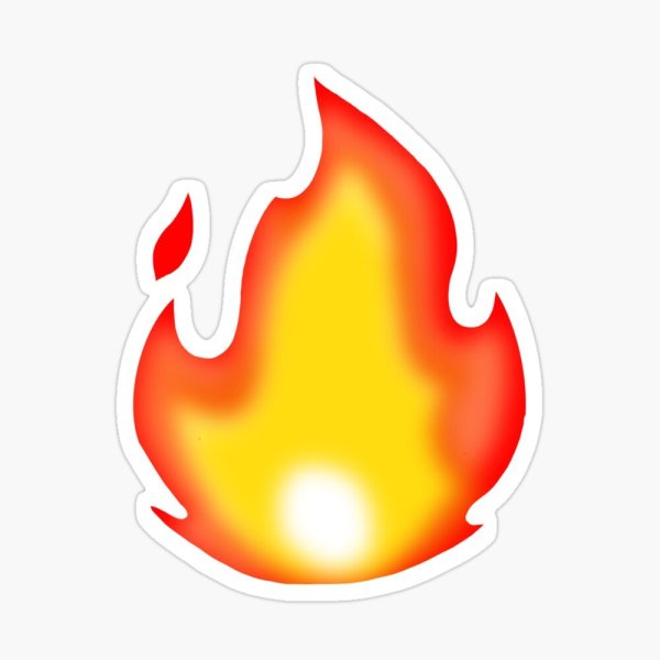 ЭМОДЖИ огонек