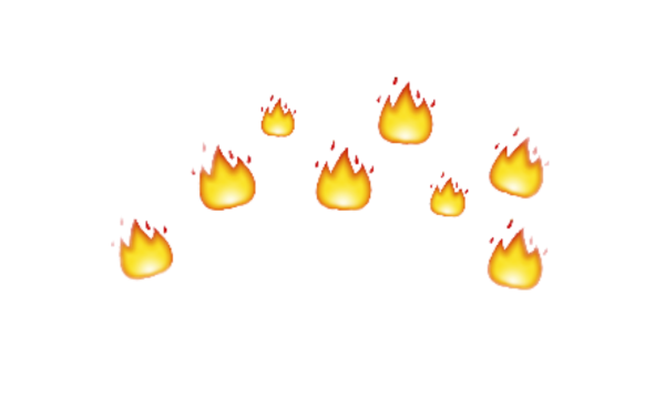 ЭМОДЖИ огонек