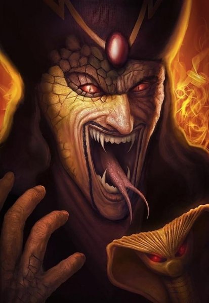 Джафар змея арт