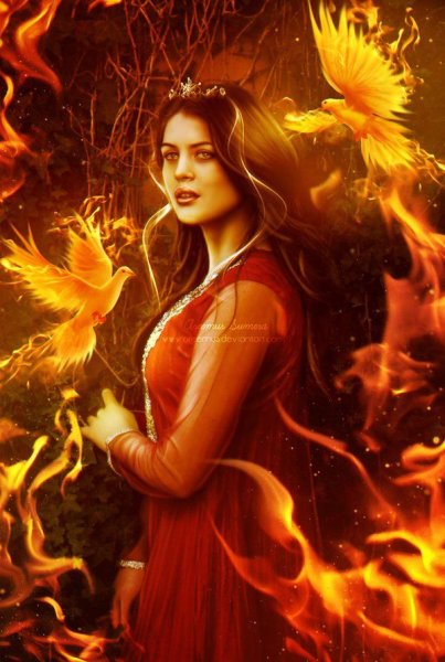 Девушка Феникс