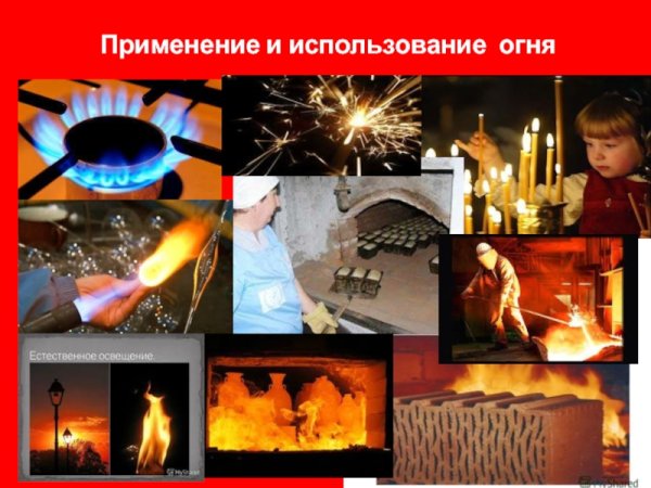 Использование огня человеком