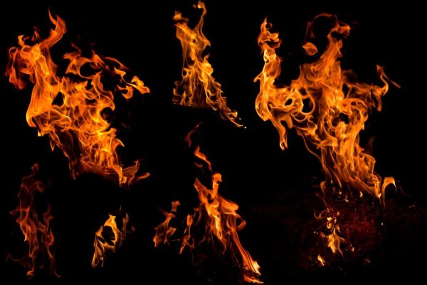 Текстура огня