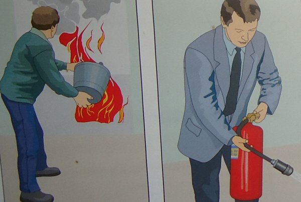 Тушение пожаров плакаты