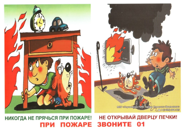 Профилактика травматизма при пожарах