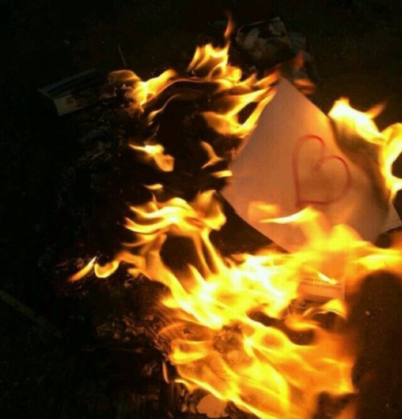 Оранжевая Эстетика огонь