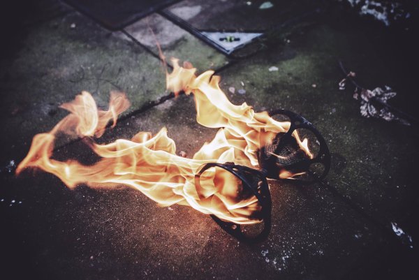 Огонь Эстетика темный