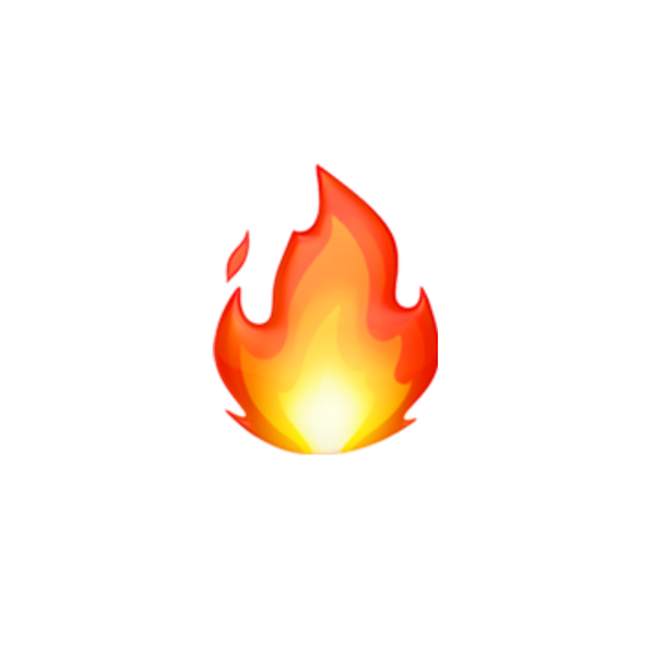 Emoji iphone огонь