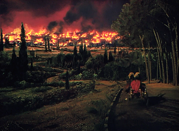 Пожар в древнем Риме